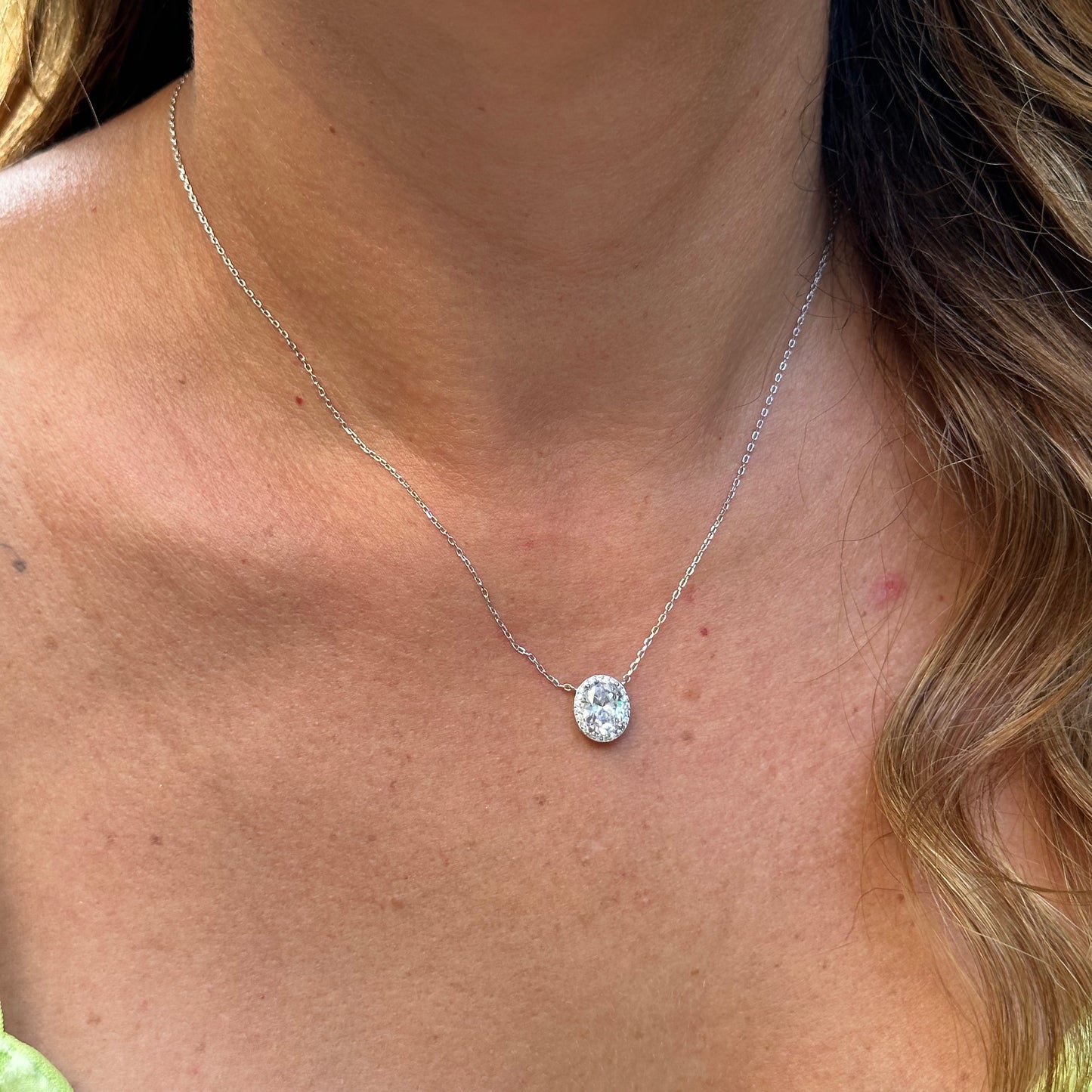 Sophia Necklace in Sterling Silver 925
