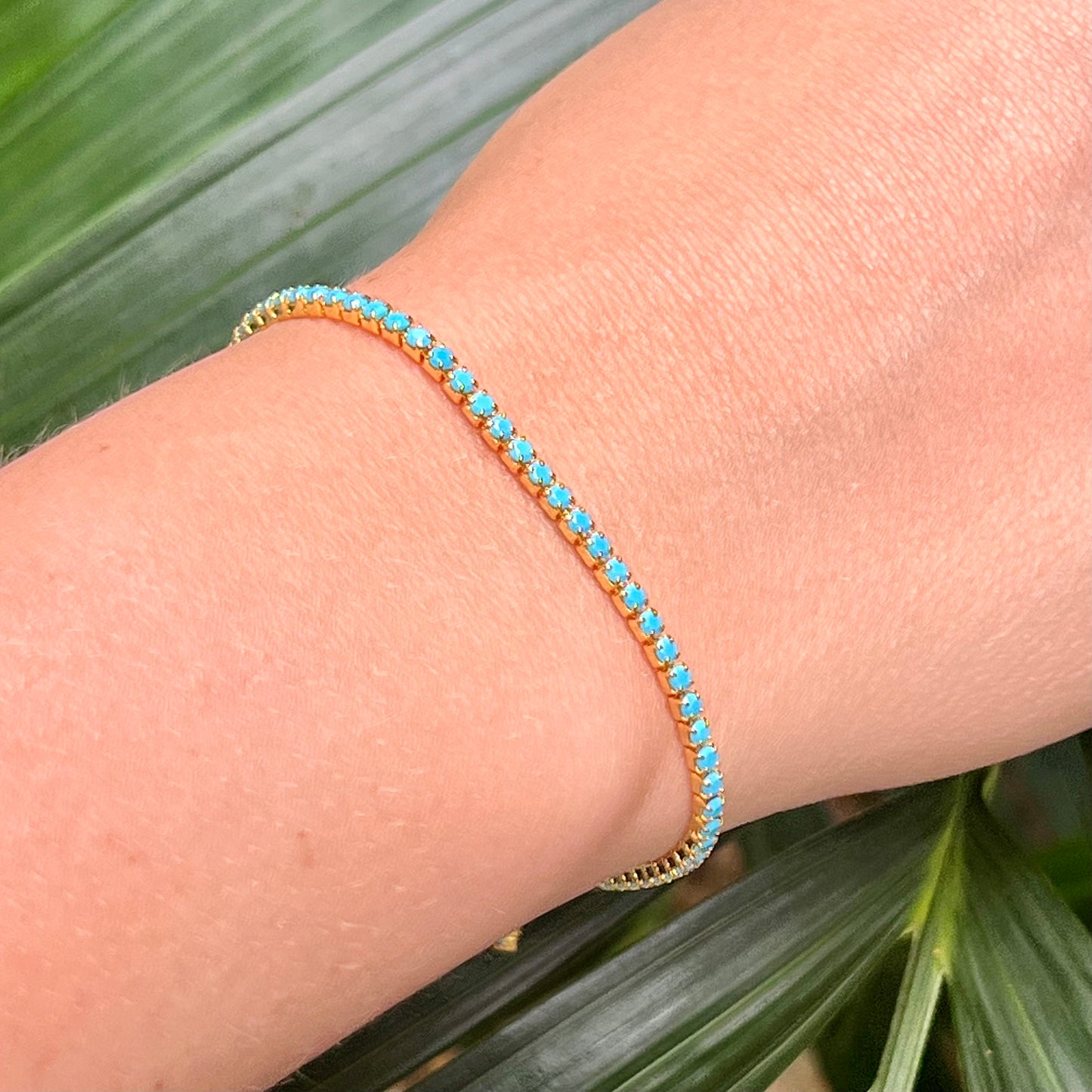Adjustable Tennis Bracelet in Sterling Silver 925
