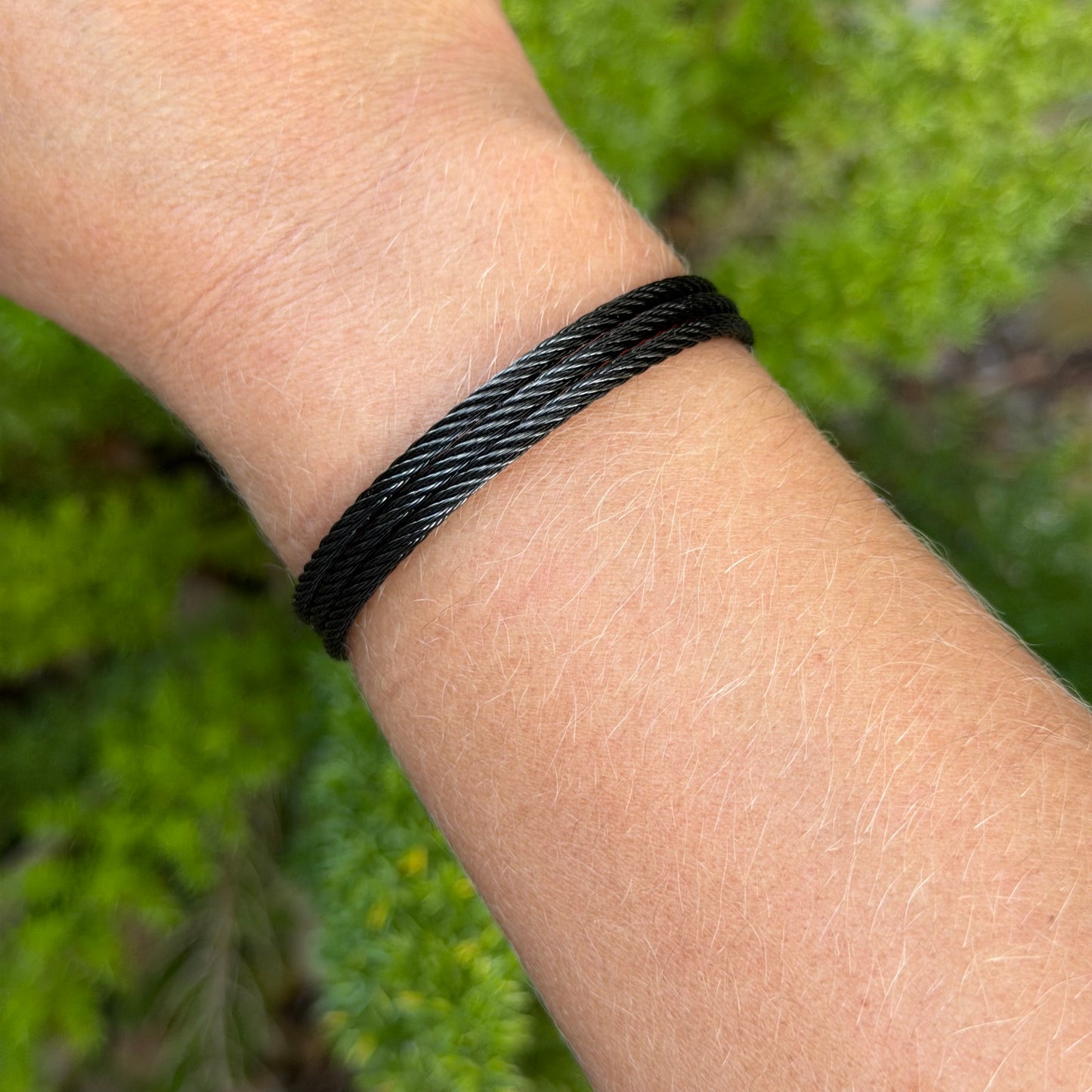 Wire Bracelet in Stainless Steel 316L