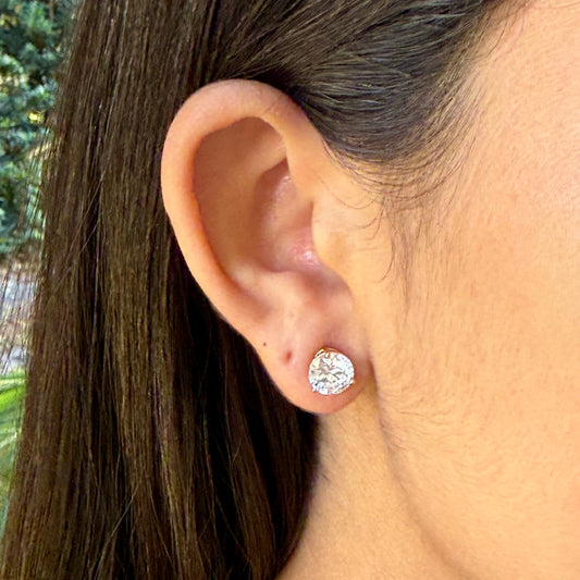 Light Spot Earrings in 18K Gold Plated