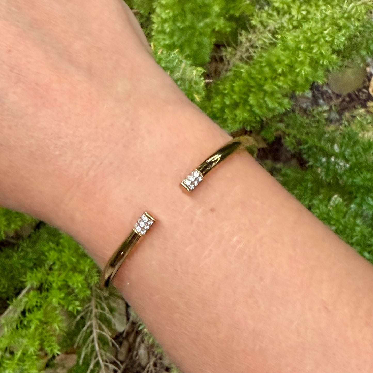 Flat Bracelet w/ Stainless Steel 316L