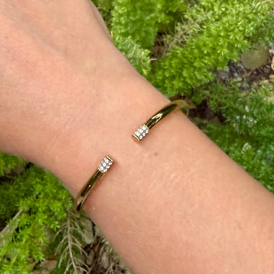 Flat Bracelet w/ Stainless Steel 316L