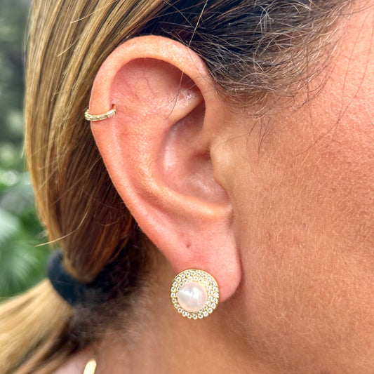 Punta Cana Earrings in 18K Gold Plated