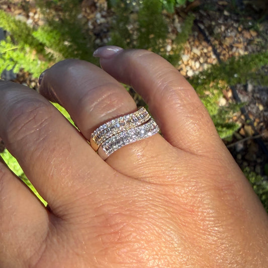Baguette Ring in 18K Gold
