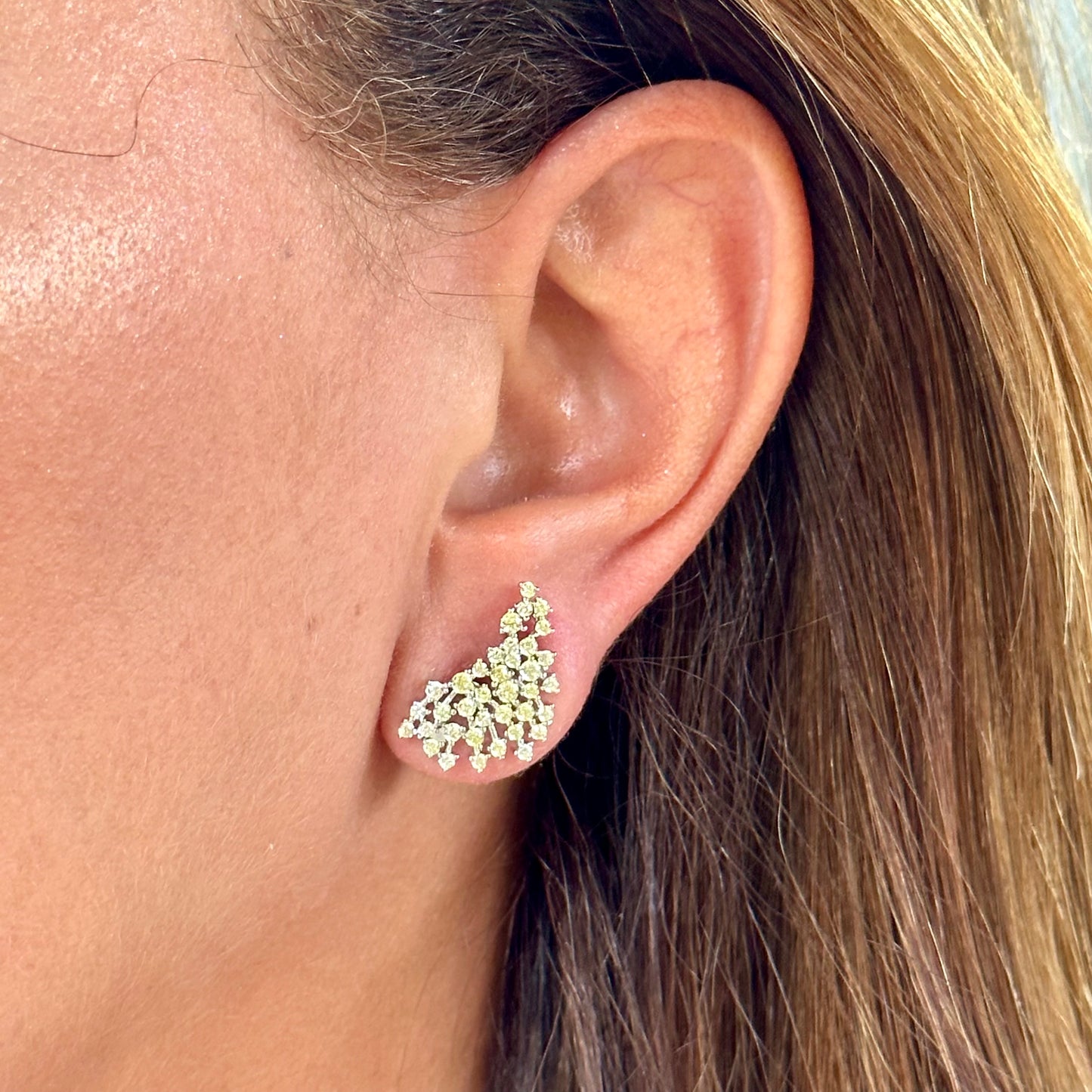 London Earrings in Sterling Silver 925