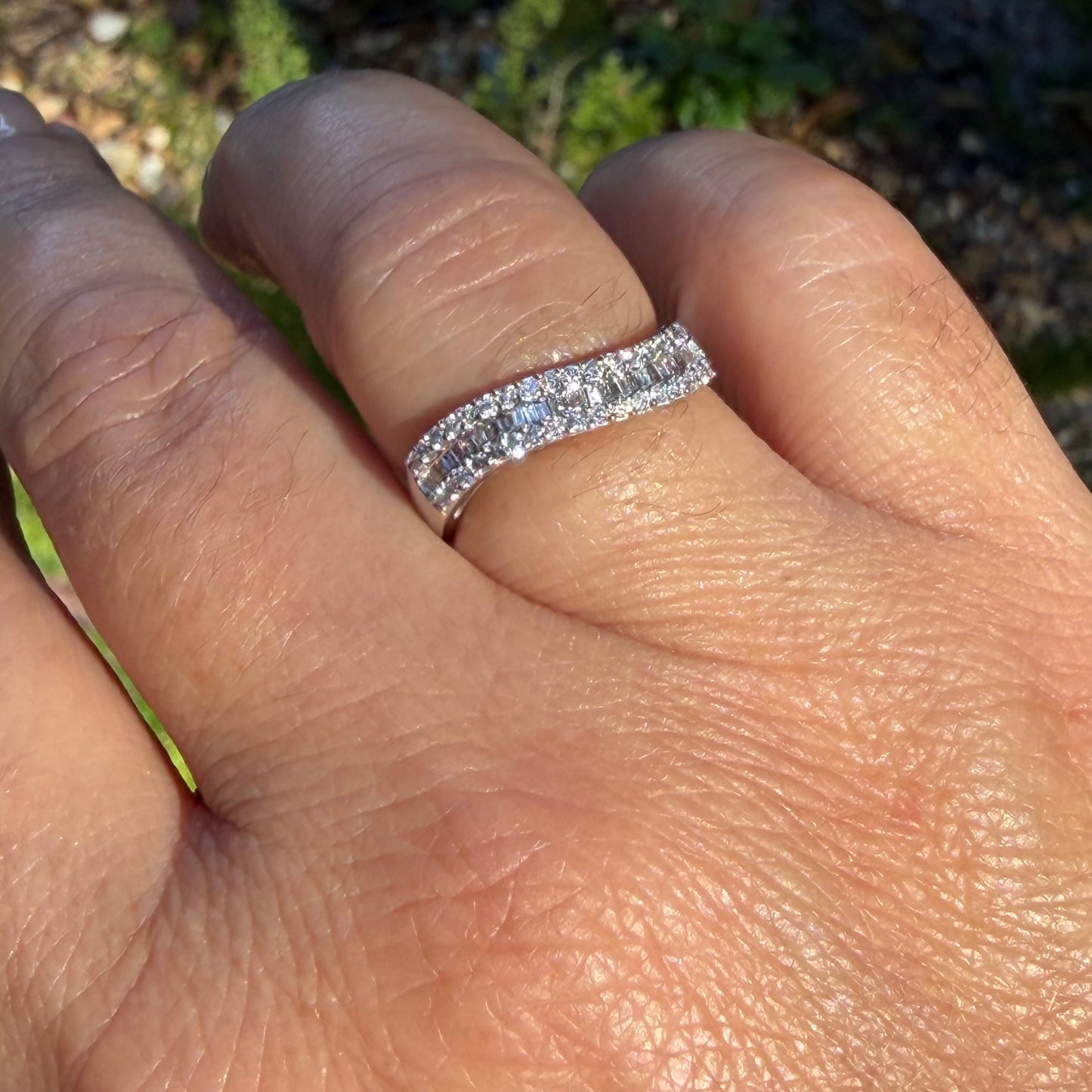 Baguette Ring in 18K Gold