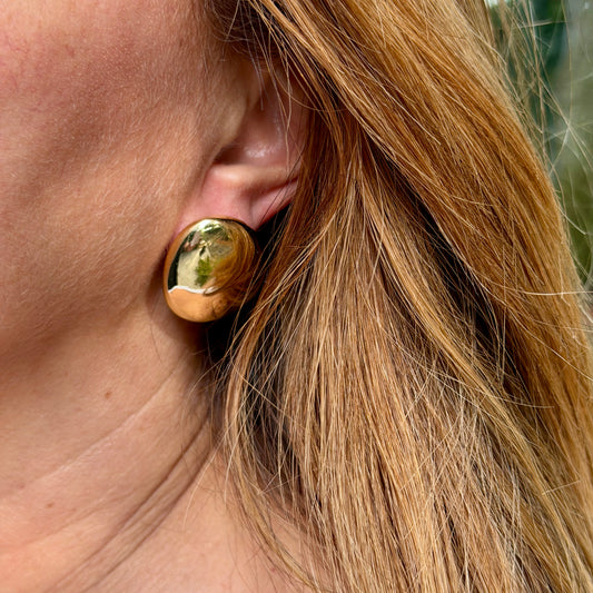 Turtle Earrings in 18K Gold Plated