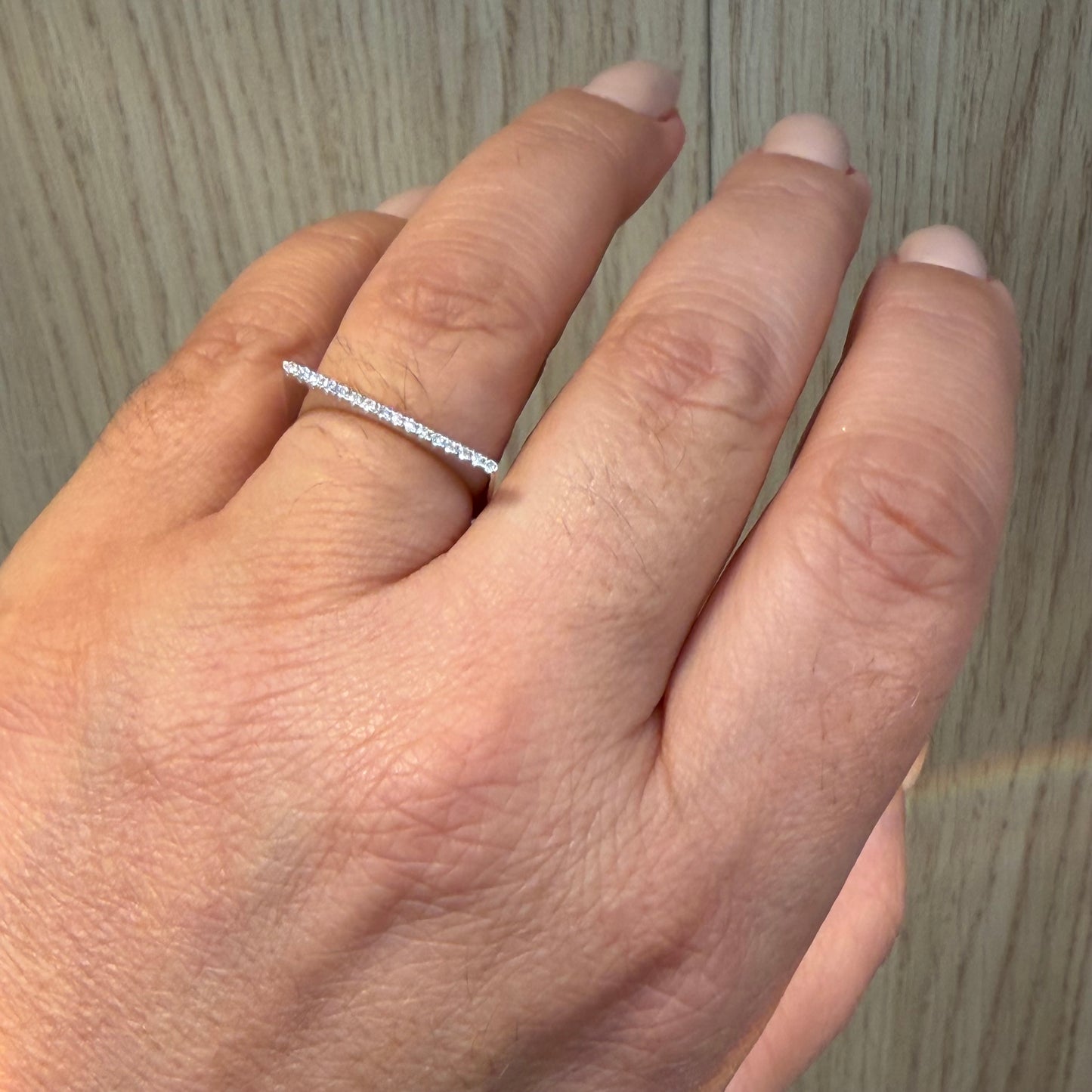 Slim Ring in Sterling Silver 925