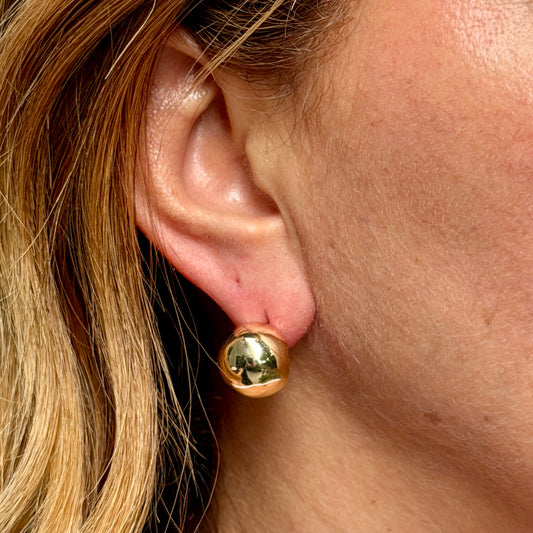 Concha Earrings in 18K Gold Plated
