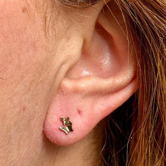 Butterfly Earrings in Sterling Silver 925
