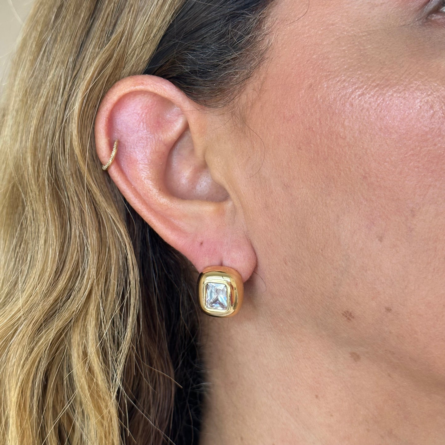 Fisterra Earrings in 18k Gold Plated