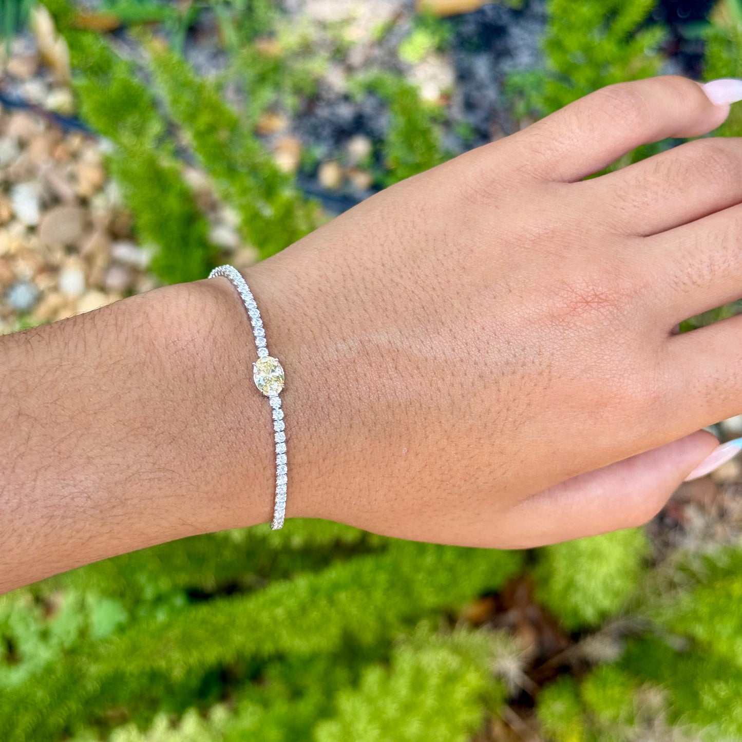 Adjustable Diana Bracelet in Sterling Silver 925