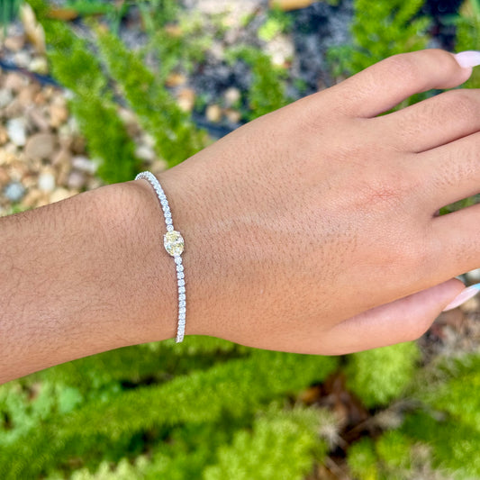 Adjustable Diana Bracelet in Sterling Silver 925