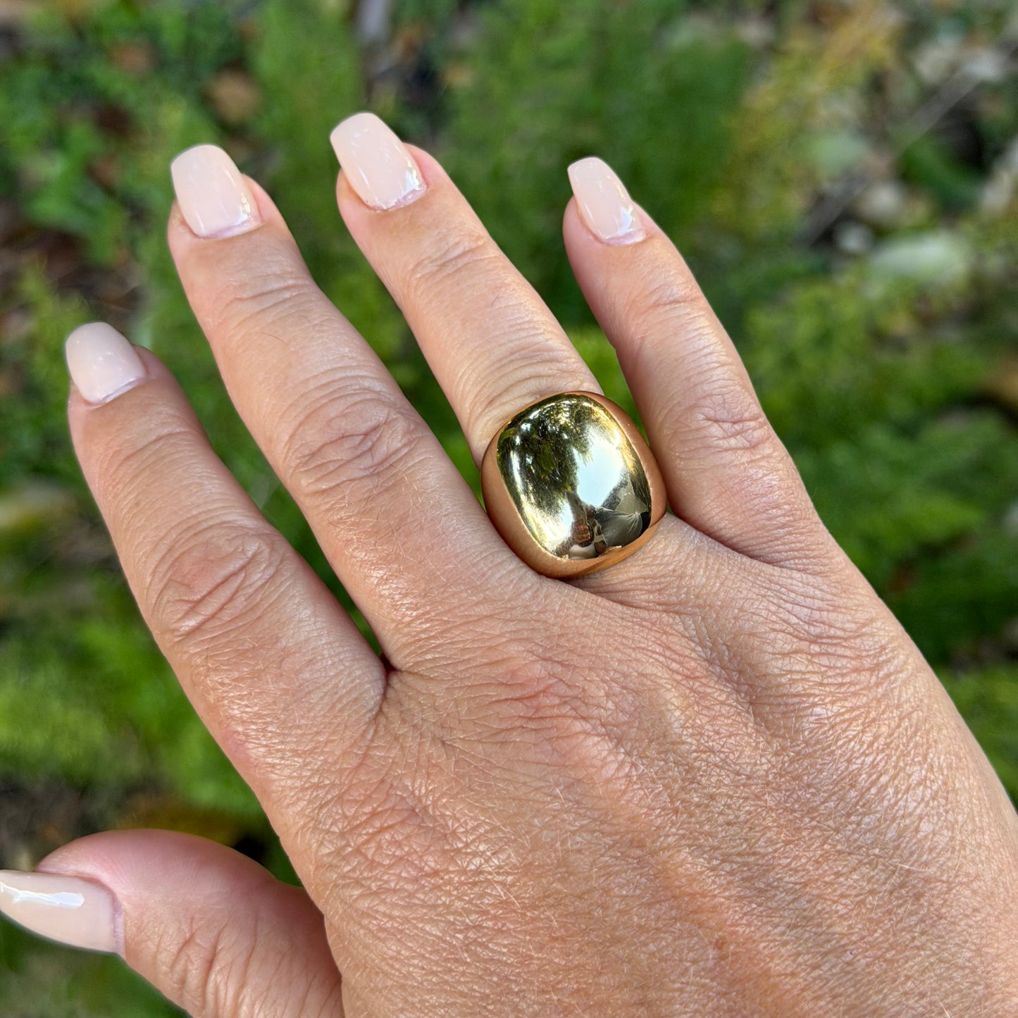 Flat Ring in 18K Gold Plated