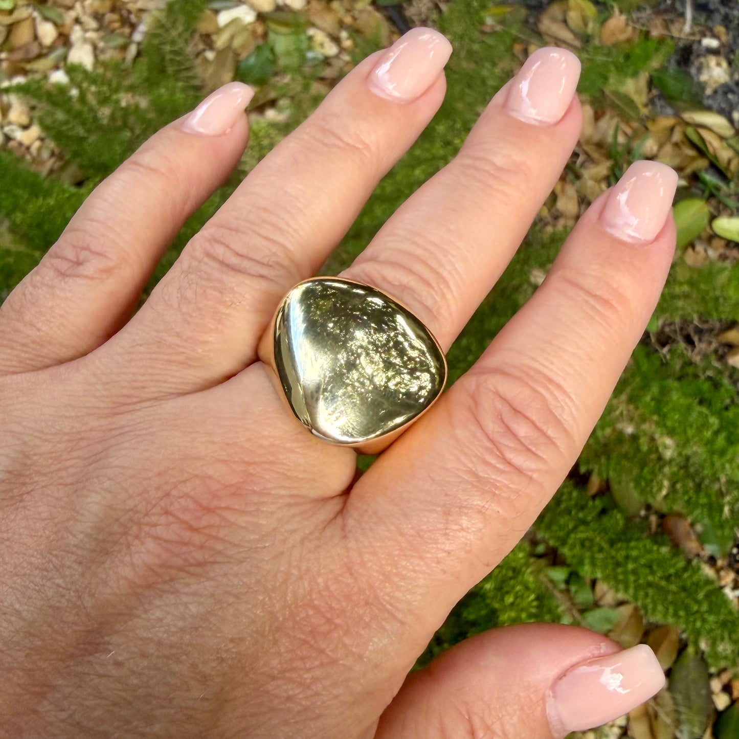 Powerful Ring in 18K Gold Plated