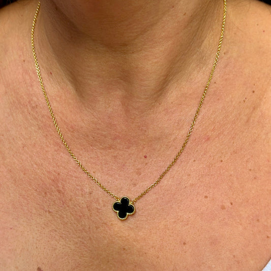 Clover Necklace in 18K Gold Plated