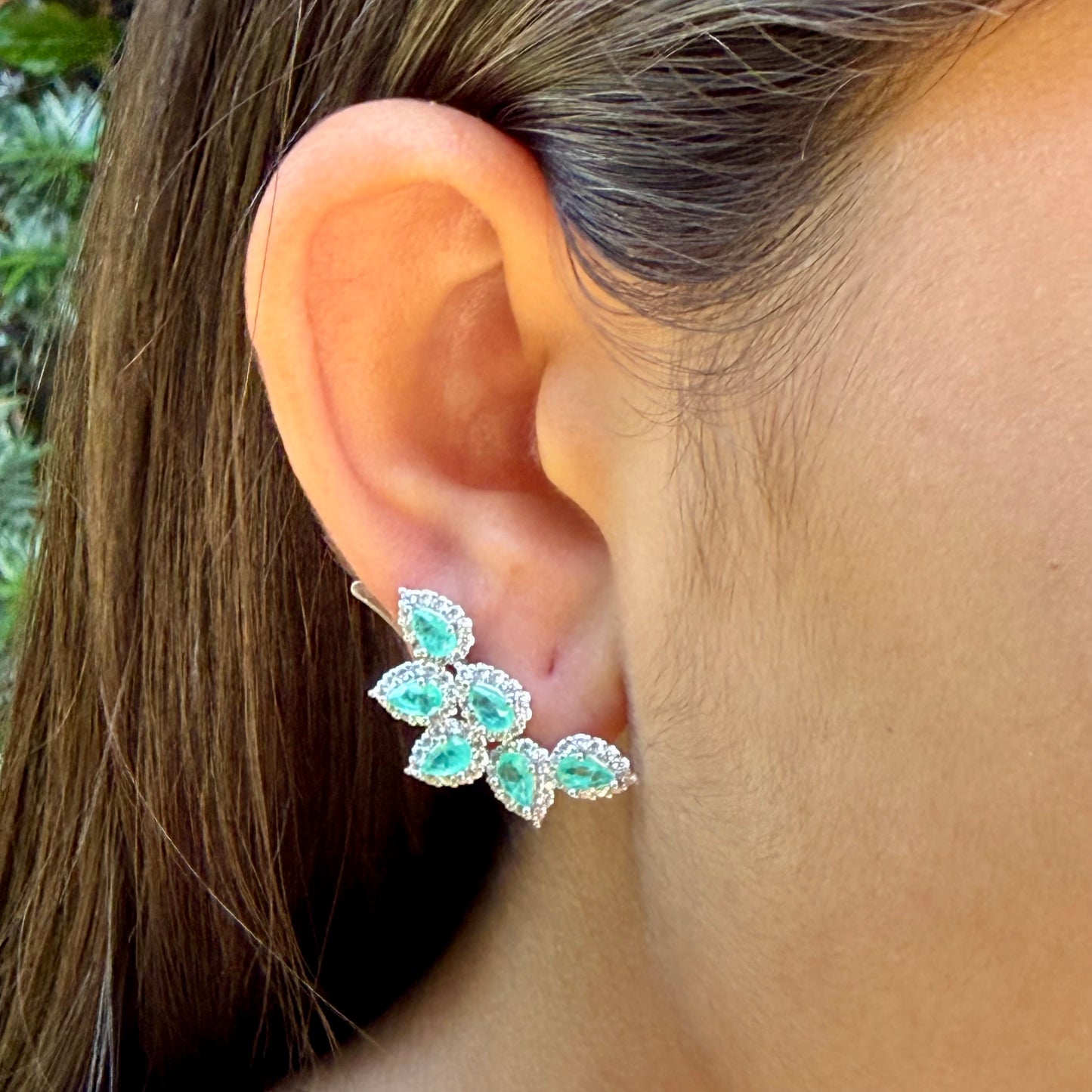 Milano Earrings in Sterling Silver 925