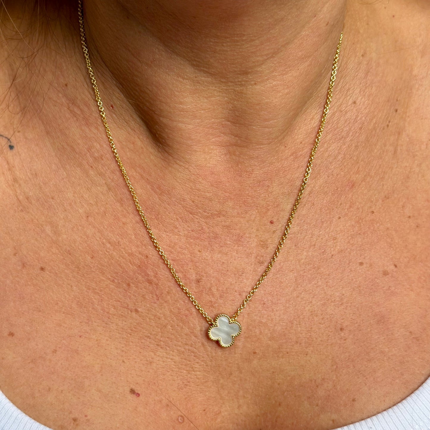 Clover Necklace in 18K Gold Plated