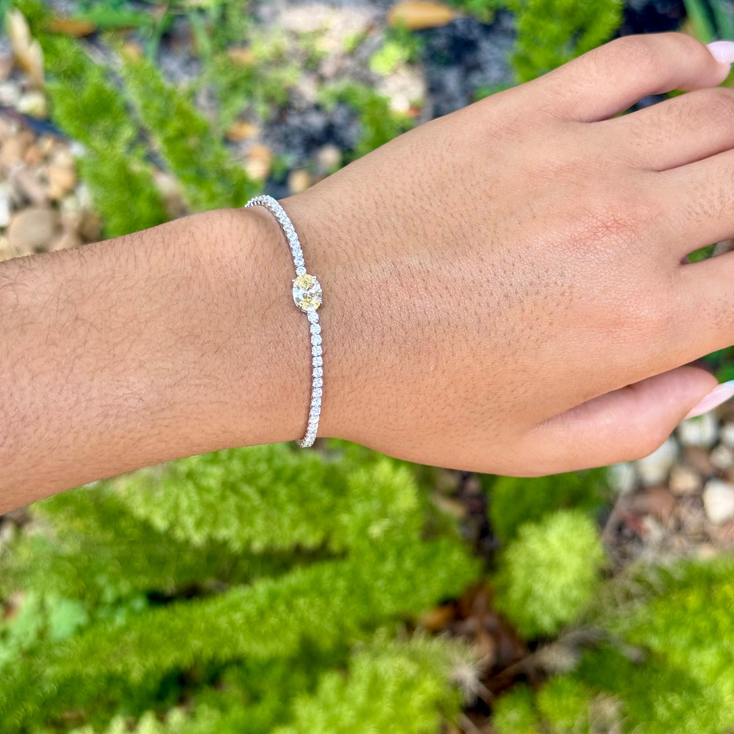 Adjustable Diana Bracelet in Sterling Silver 925