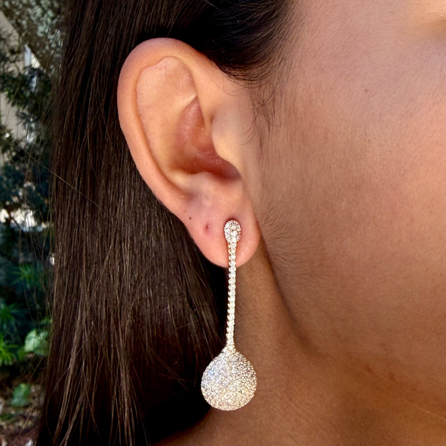 Big Drop Earrings in 18K Gold Plated
