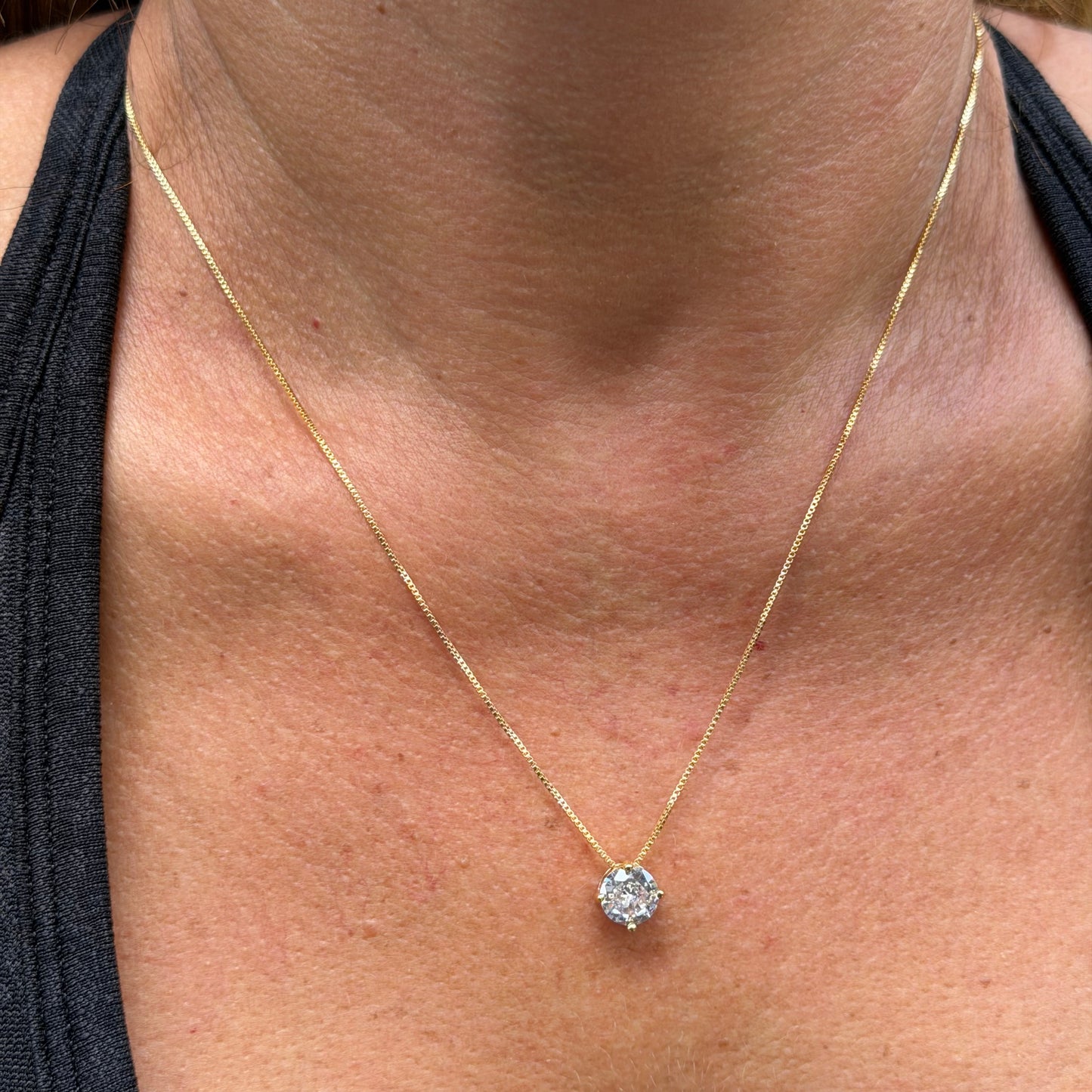 Light Spot Necklace in 18K Gold Plated
