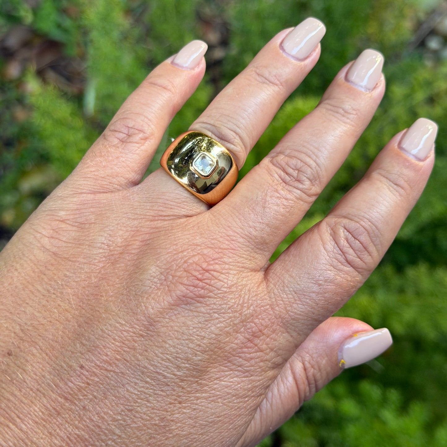 Porto Ring in 18K Gold Plated
