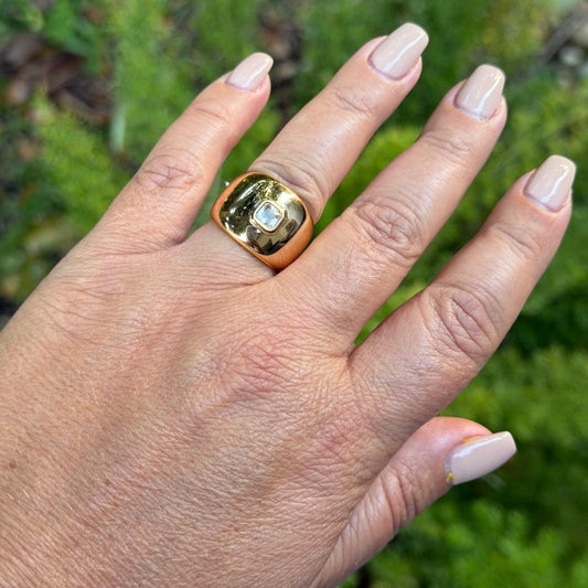 Porto Ring in 18K Gold Plated