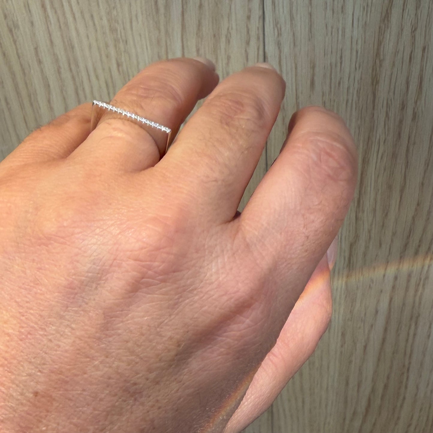Slim Ring in Sterling Silver 925
