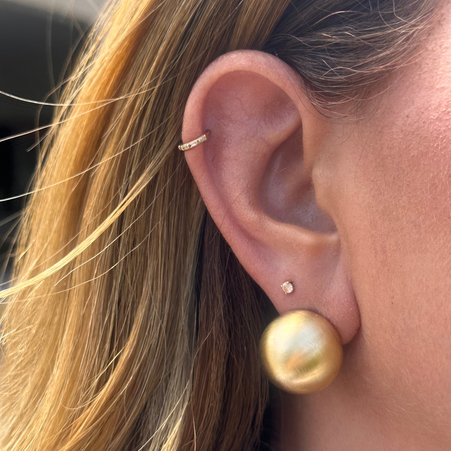 Amazon Earrings in 18K Gold Plated