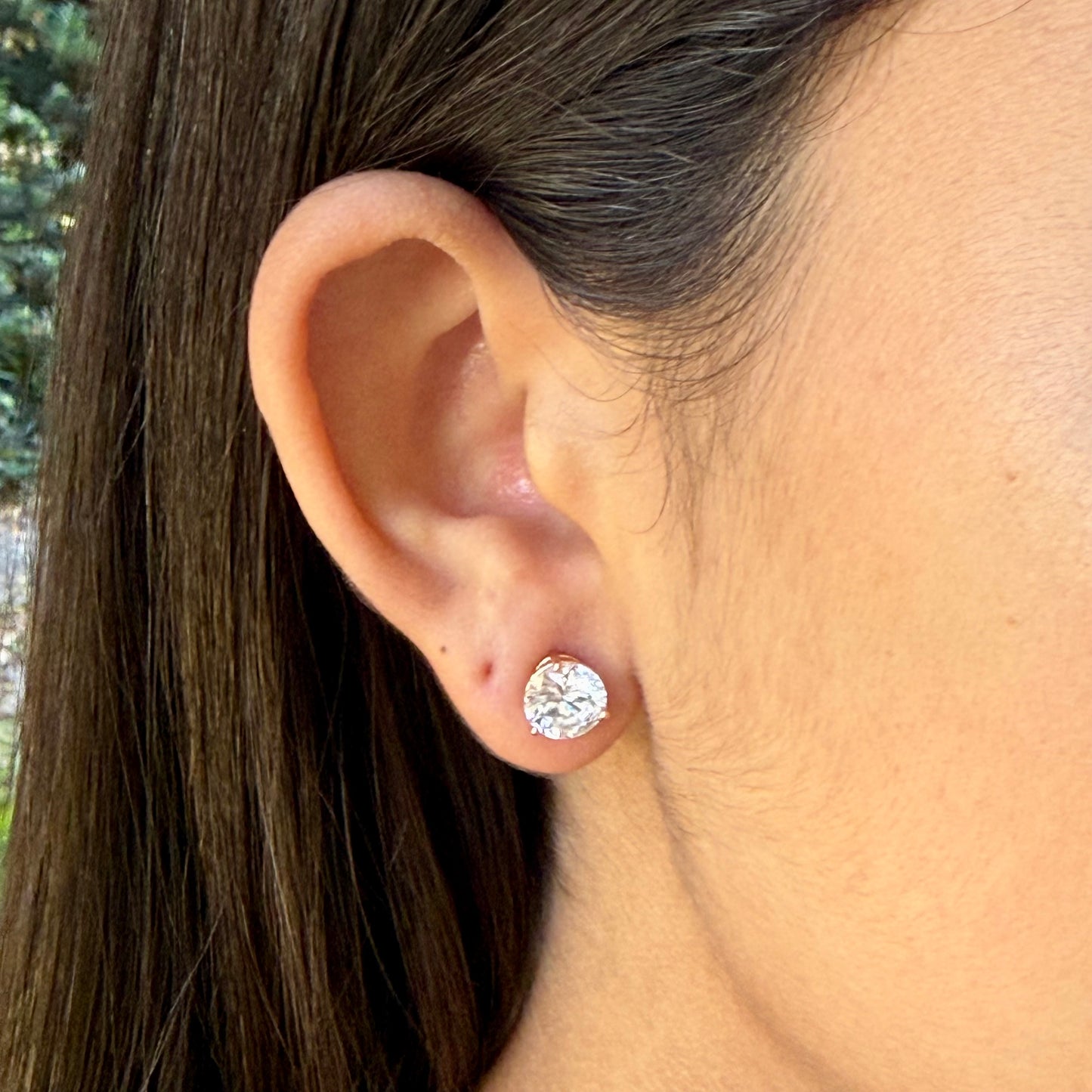 Light Spot Earrings in 18K Gold Plated
