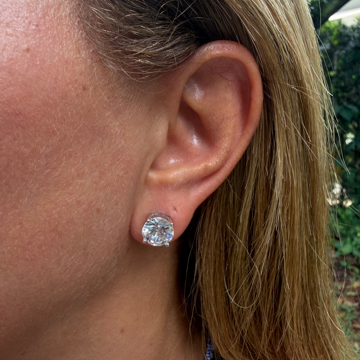 Light Spot Earrings in 18K Gold Plated