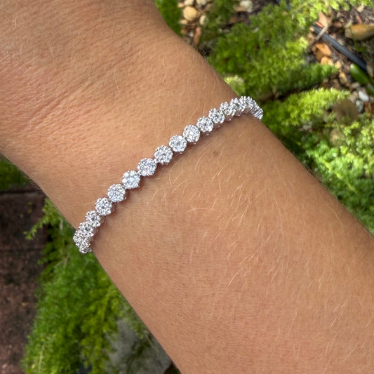 Sun Bracelet in Sterling Silver 925