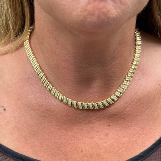 Daytona Necklace in 18K Gold Plated