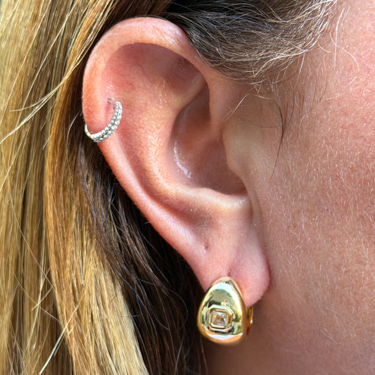Porto Earrings in 18K Gold Plated