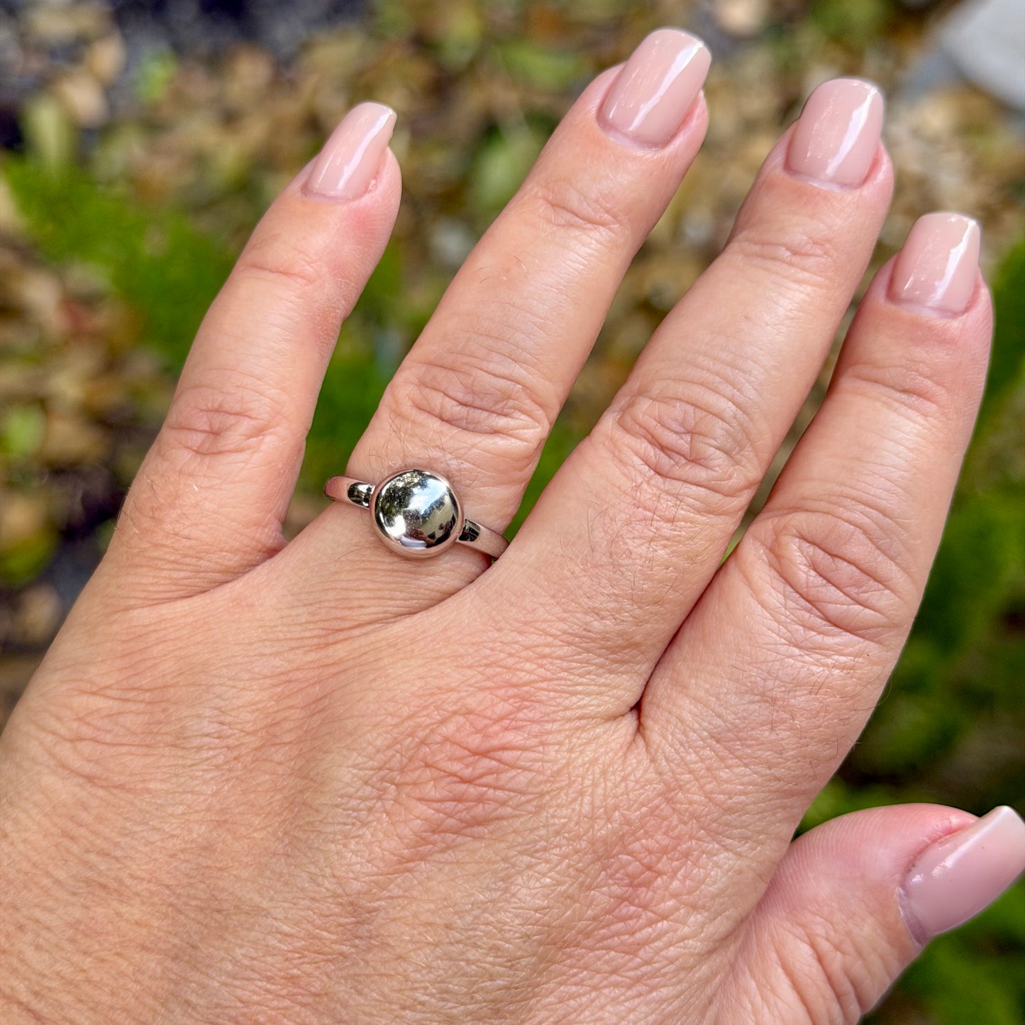 Flat Ring in 18K Gold Plated