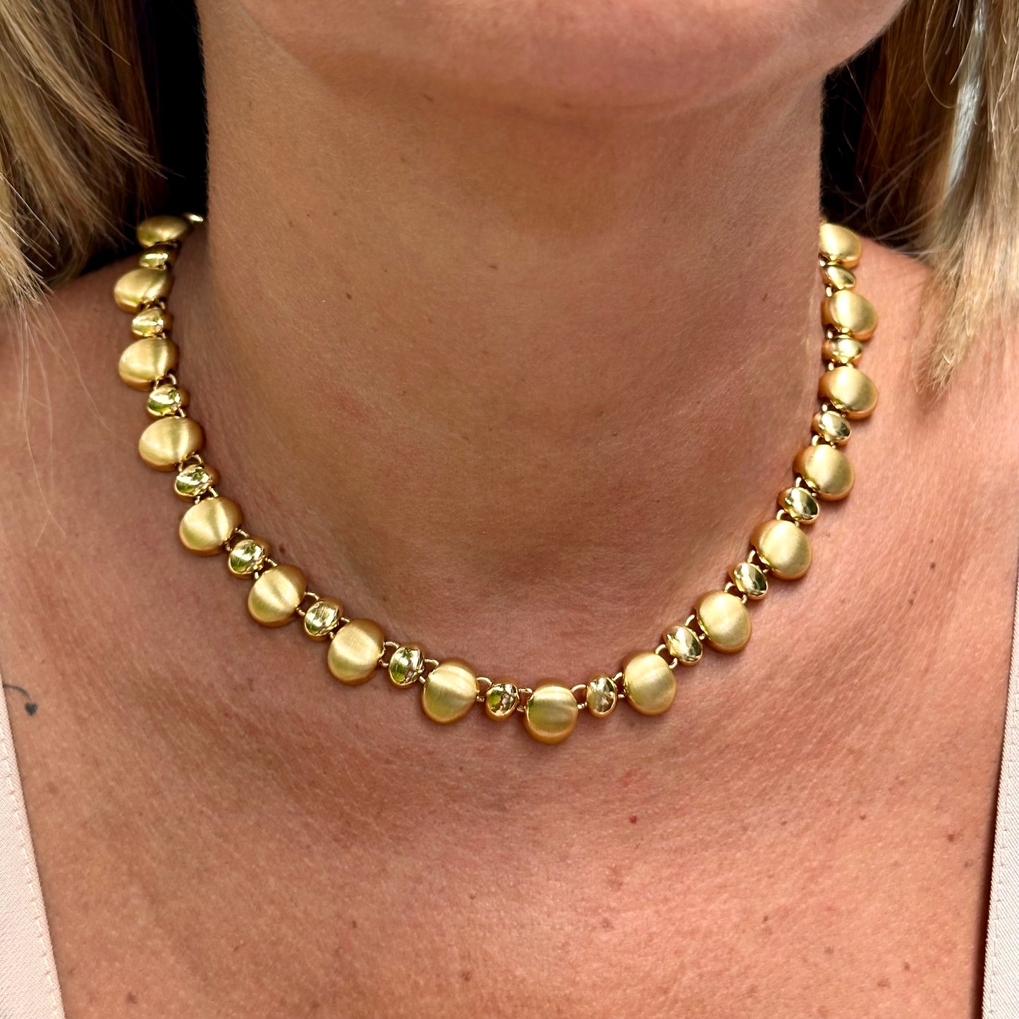 Matte Necklace in 18K Gold Plated