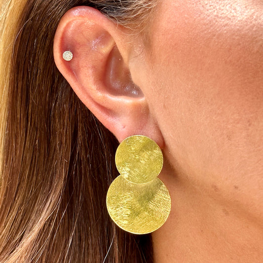 Mataraca Earrings in 18k Gold Plated