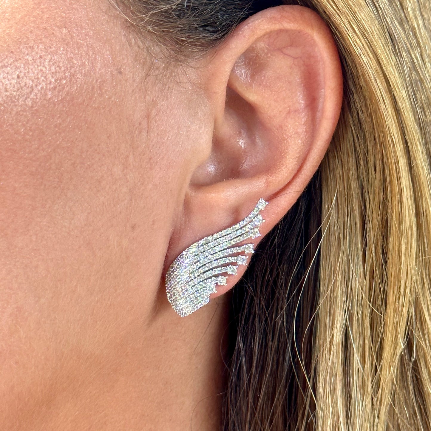 Wings Earrings in 18K Gold Plated