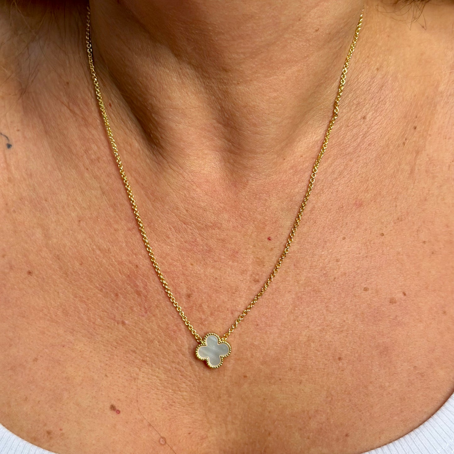 Clover Necklace in 18K Gold Plated