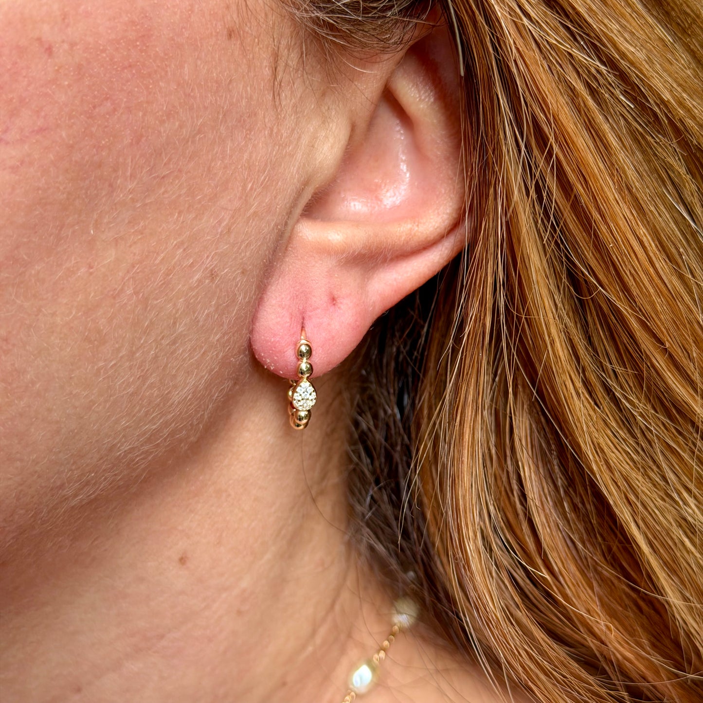 Hoop Earrings in Sterling Silver 925