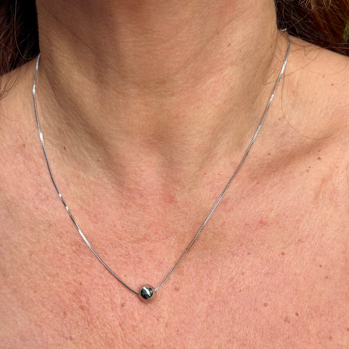 Sphere Necklace in 18K Gold Plated