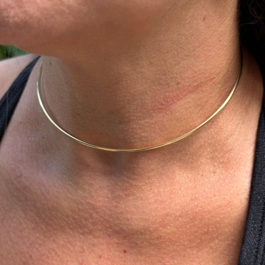 Hard Necklace in 18K Gold Plated
