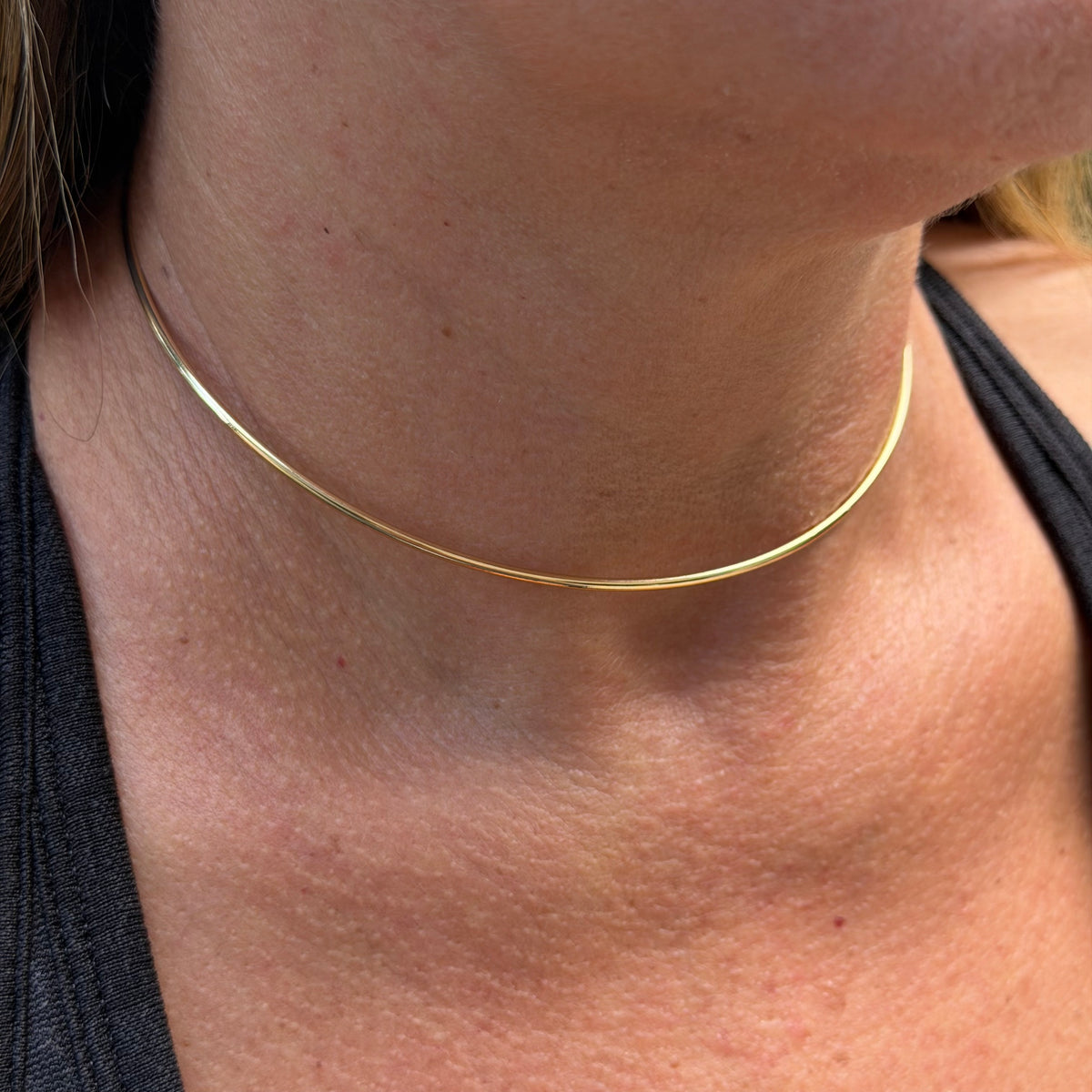 Hard Necklace in 18K Gold Plated