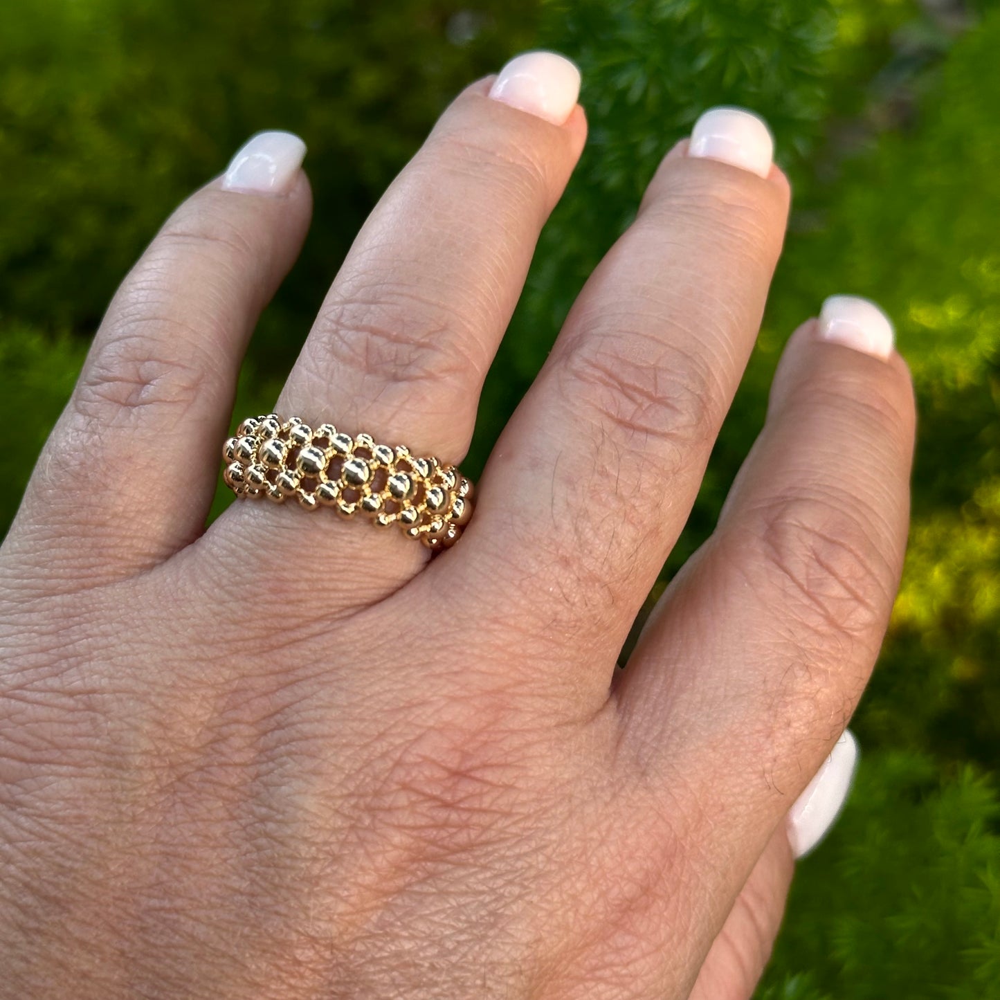 Capadocia Ring in 18K Gold Plated