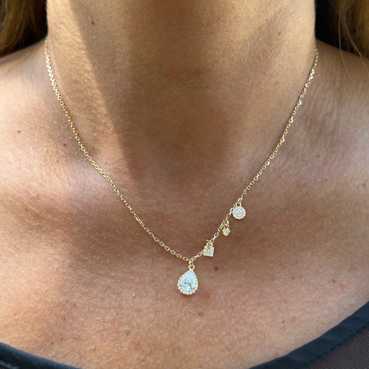 Geneve Necklace in Sterling Silver 925