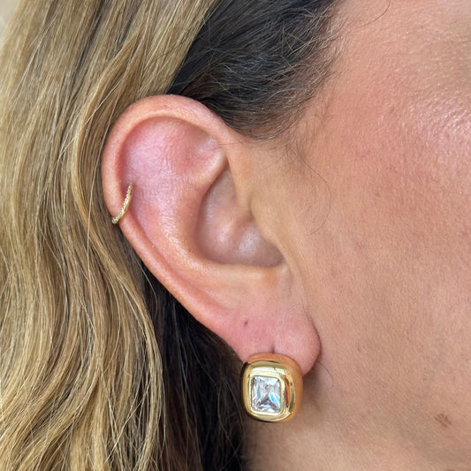 Fisterra Earrings in 18k Gold Plated