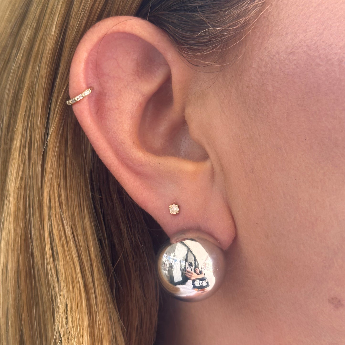 Amazon Earrings in 18K Gold Plated