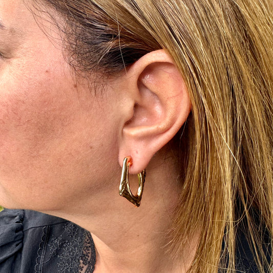 Arya Earrings in 18K Gold Plated