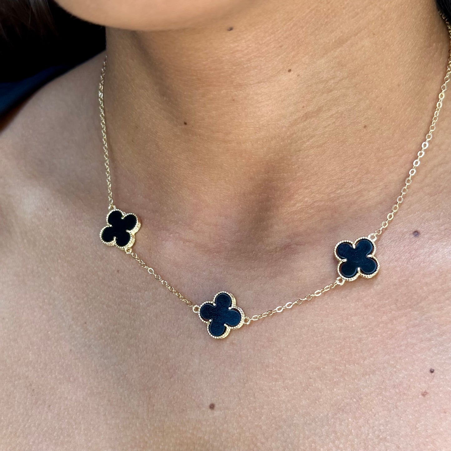Clover Necklace in 18K Gold Plated
