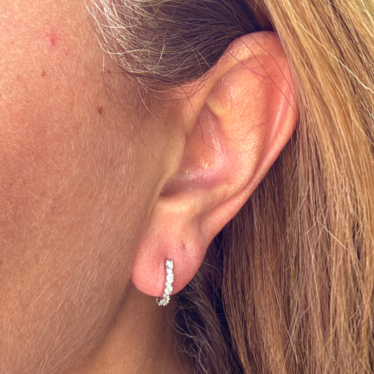 Madeleine Earrings in Sterling Silver 925